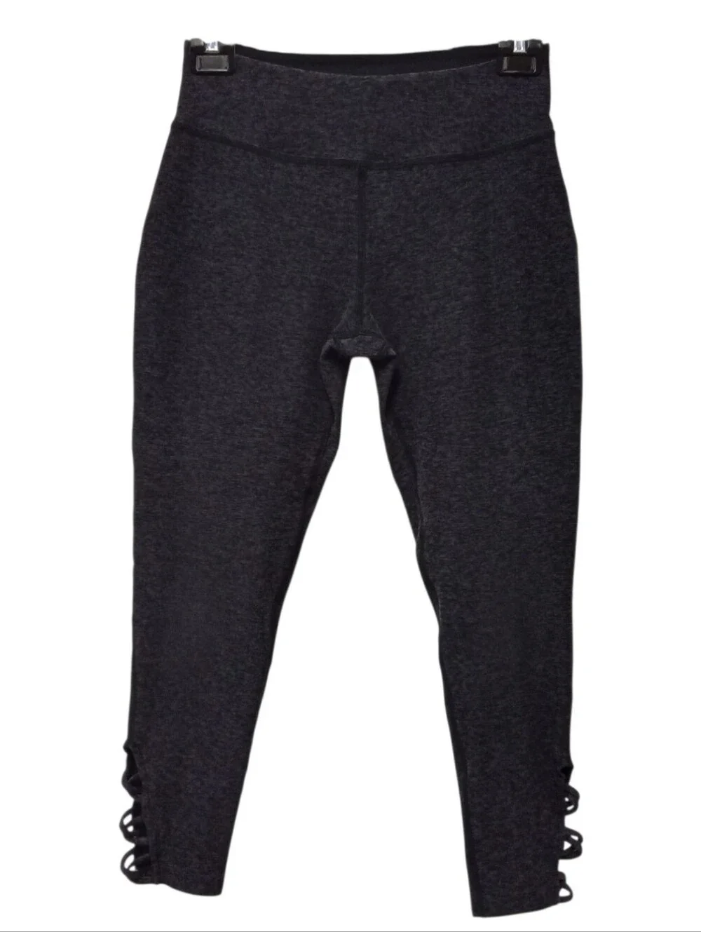Beyond Yoga Spacedye Interloop Leggings Women's M Black Gray 23